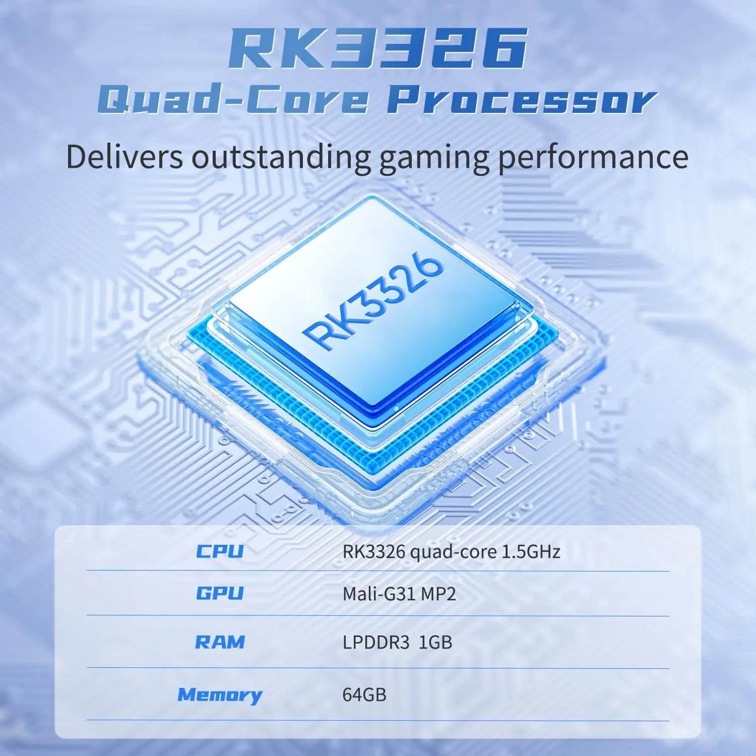 G350 Retro Handheld Game Console , 3.5 Inch IPS Screen Linux System Built-in 64G TF Card 4371 Games Preloaded Game Console 3200mAh Battery(Transparent Black) - Blustars -We will make your life easier.